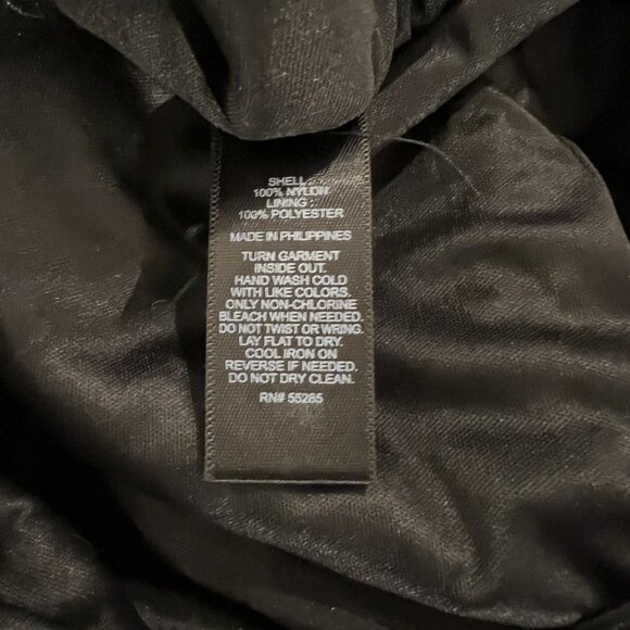 EXPRESS Black Silver Sequins Midi Pencil Skirt Size 4 - Picture 11 of 12